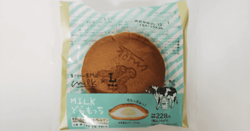 Milkどらもっちのパッケージ