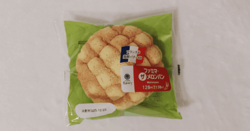 ファミマ「ファミマ・ザ・メロンパン」のパッケージ