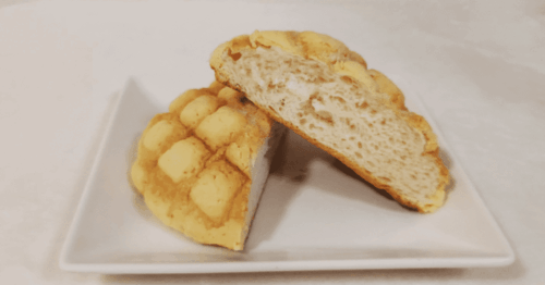 ファミマ「ファミマ・ザ・メロンパン」の断面